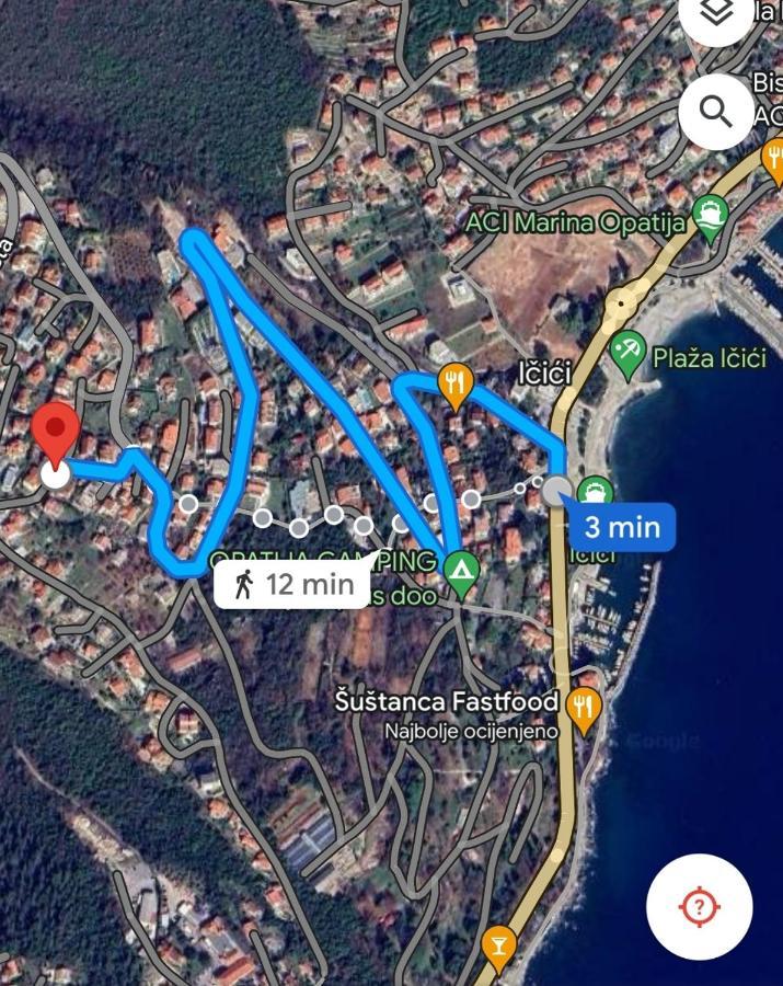 Apartments Skorup Ičići Esterno foto